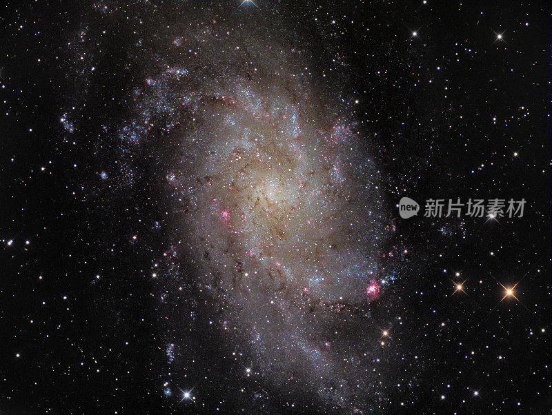 Trangulum M33星系